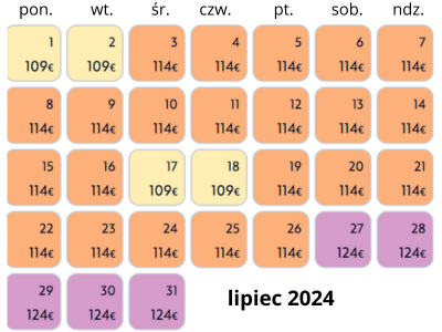 lipiec-Bilety do Disneylandu